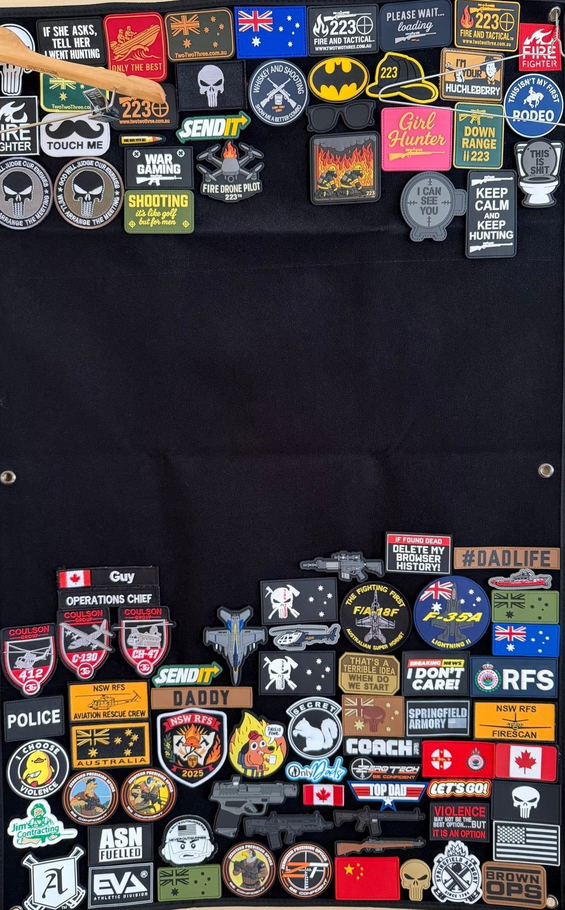 223 Fire and Tactical - Patch Board - TWO TWO THREE