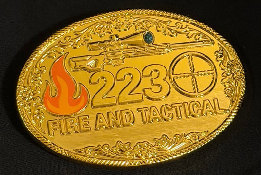 Australian 223 Fire and Tactical Belt Buckle - TWO TWO THREE
