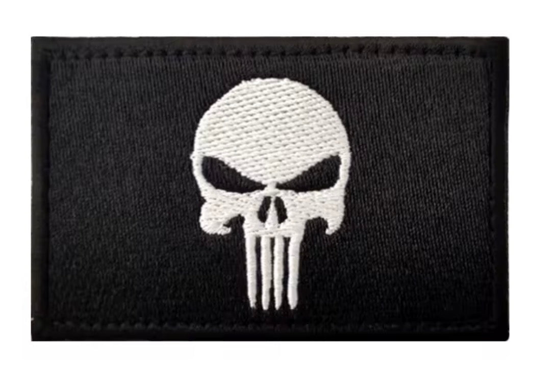 Australian Tactical Embroidery Patch – 223 Fire & Tactical - Punisher - TWO TWO THREE