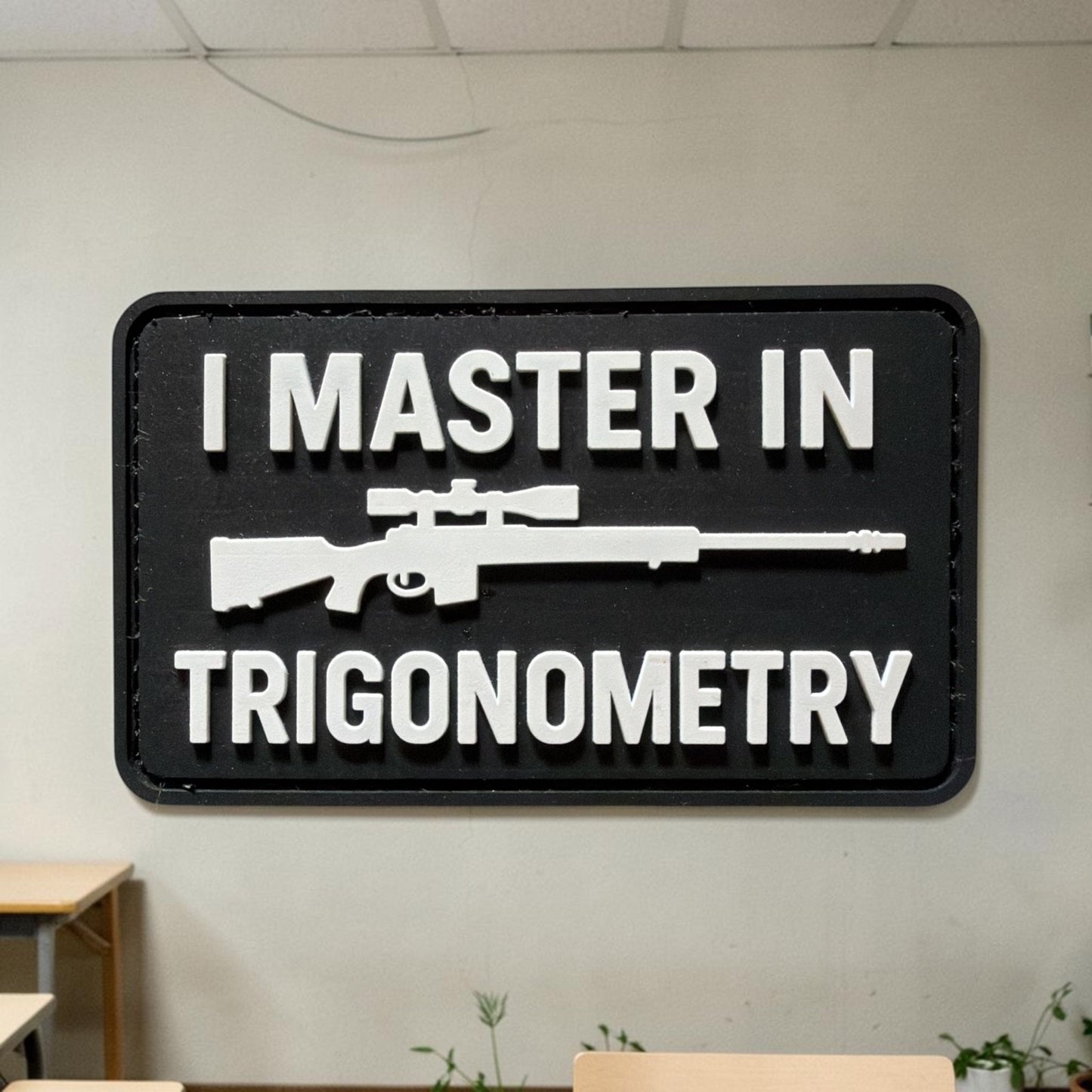 Two Two Three - Fire & Tactical - I Master in Trigonometry Patch - TWO TWO THREE