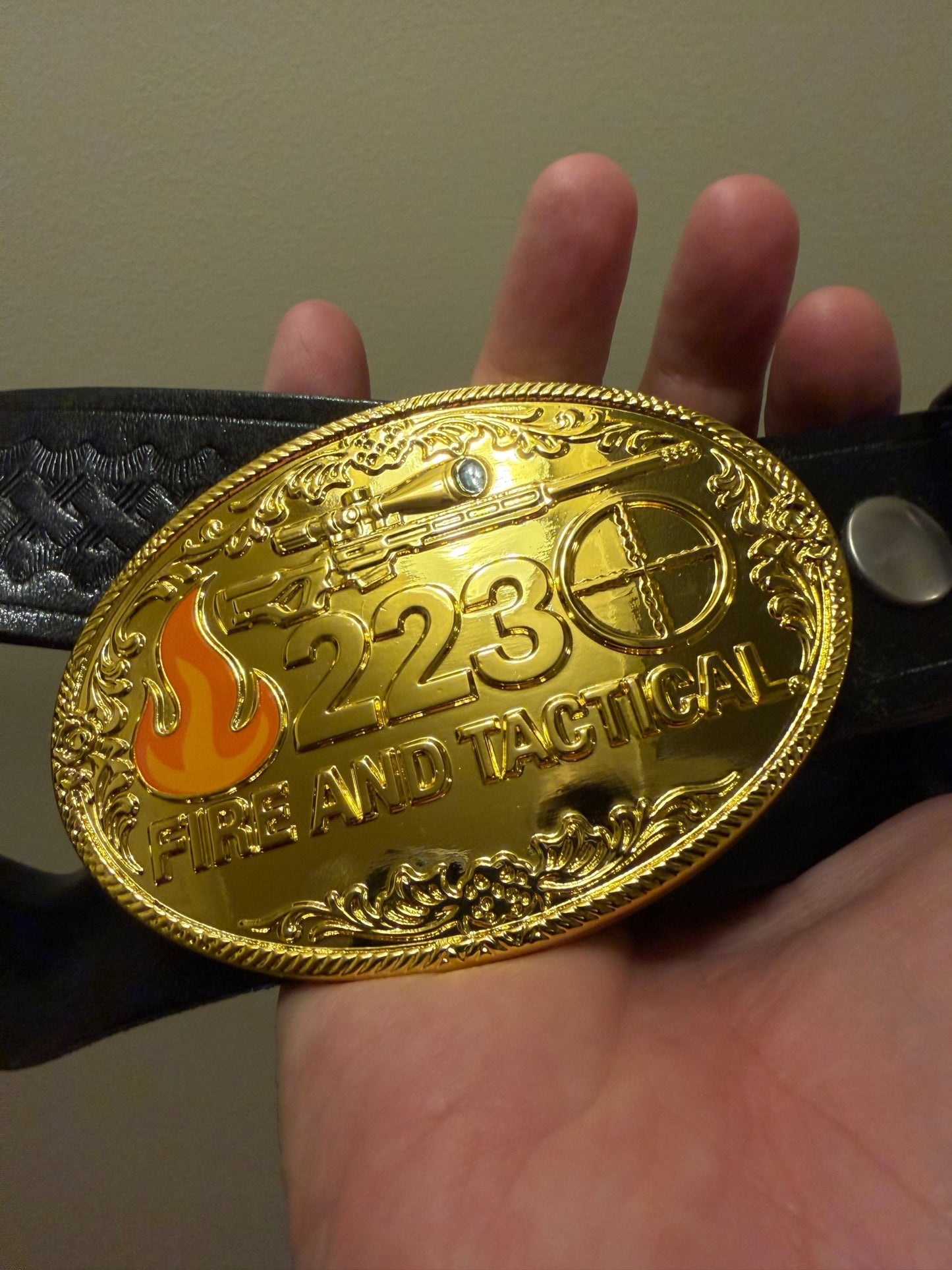 Australian 223 Fire and Tactical Belt Buckle - TWO TWO THREE