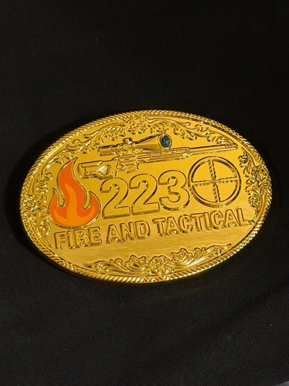 Australian 223 Fire and Tactical Belt Buckle - TWO TWO THREE