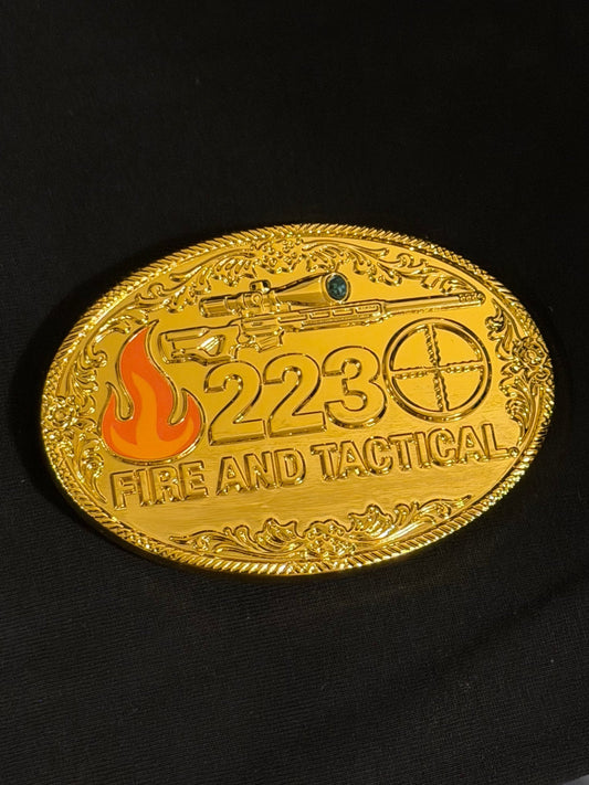 Australian 223 Fire and Tactical Belt Buckle - TWO TWO THREE
