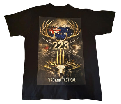 Australian - 223 Fire and Tactical T-Shirts - TWO TWO THREE