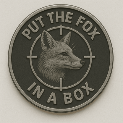 Australian tactical – 223 Fire & Tactical Fox in a Box Challenge Coin - TWO TWO THREE