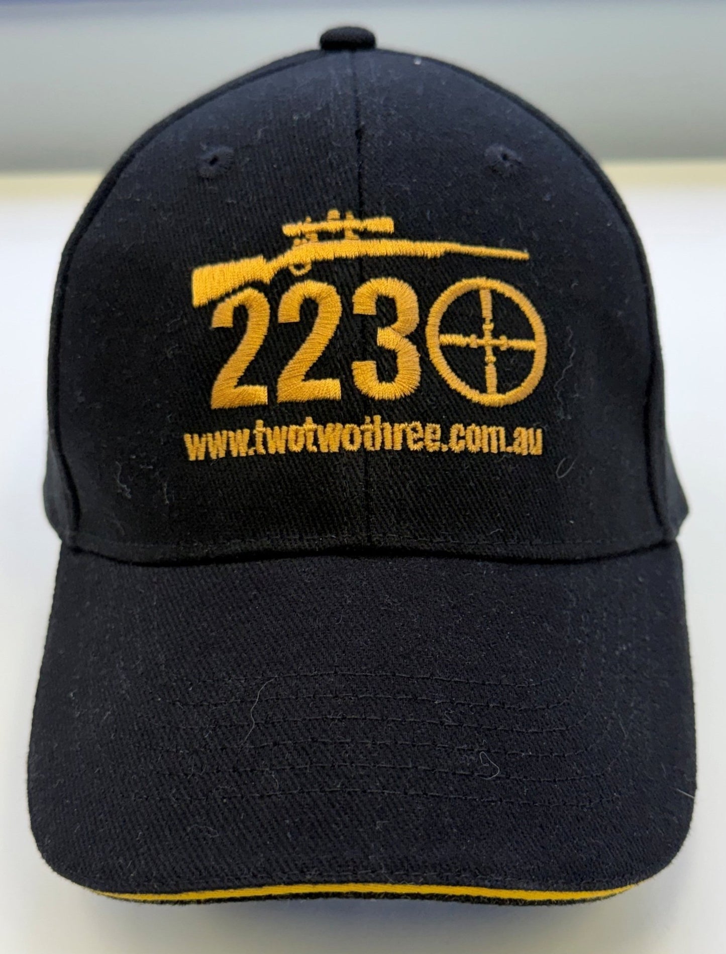 Australian tactical – 223 Fire & Tactical Swift Cap - Black and Yellow - TWO TWO THREE