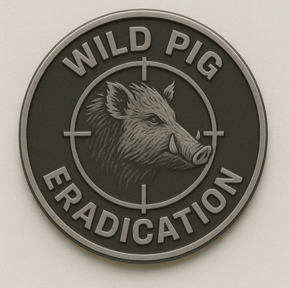 Australian tactical – 223 Fire & Tactical Wild Pig Challenge Coin - TWO TWO THREE