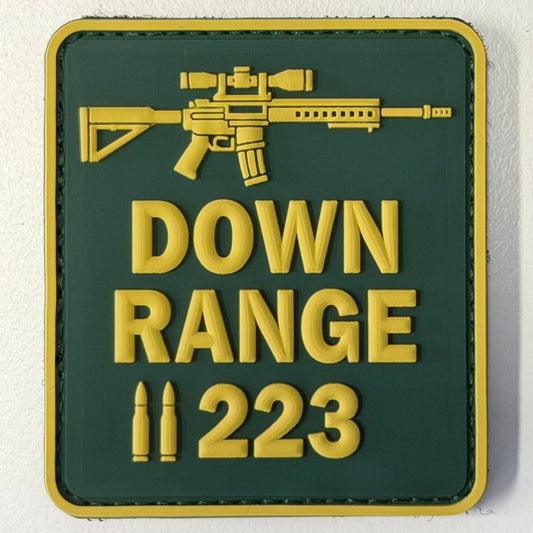 Australian Tactical 3D Patch – 223 Fire & Tactical - Down Range 223 - TWO TWO THREE