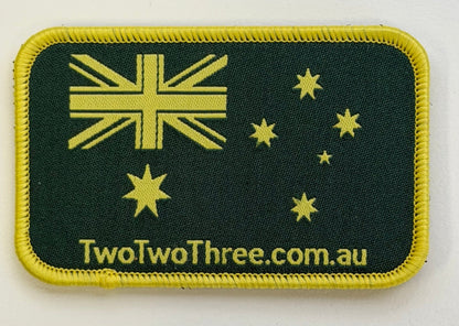 Australian Tactical Embroidery Patch – 223 Fire & Tactical - Australian Flag - TWO TWO THREE