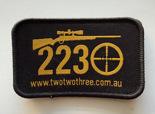 Australian Tactical Embroidery Patch – 223 Fire & Tactical - Logo Branding - TWO TWO THREE