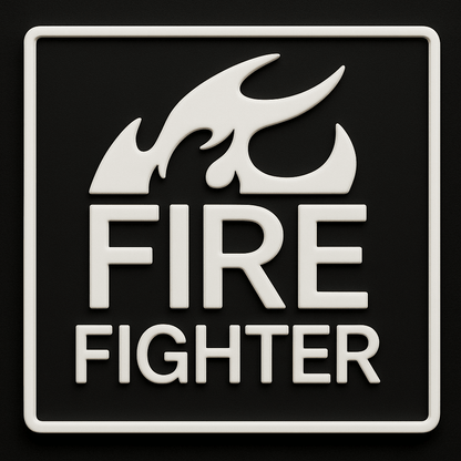 Australian tactical PVC patch – 223 Fire & Tactical - Firefighter - TWO TWO THREE