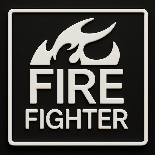 Australian tactical PVC patch – 223 Fire & Tactical - Firefighter - TWO TWO THREE