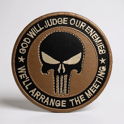 Australian tactical PVC patch – 223 Fire & Tactical - God Will Judge - TWO TWO THREE