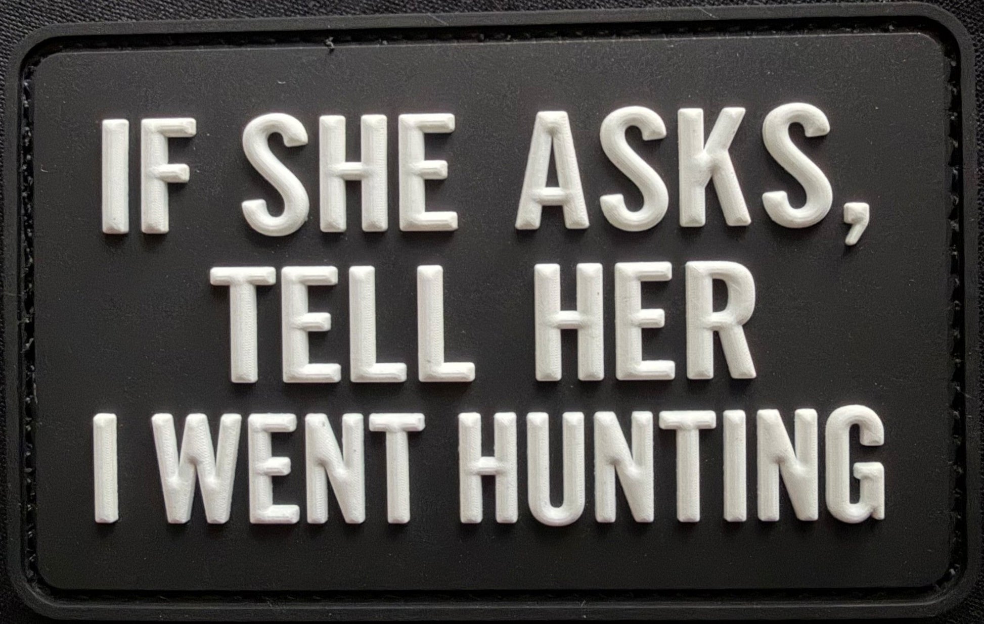 Australian tactical PVC patch – 223 Fire & Tactical - If She Asks - TWO TWO THREE