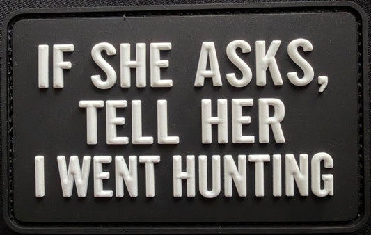 Australian tactical PVC patch – 223 Fire & Tactical - If She Asks - TWO TWO THREE