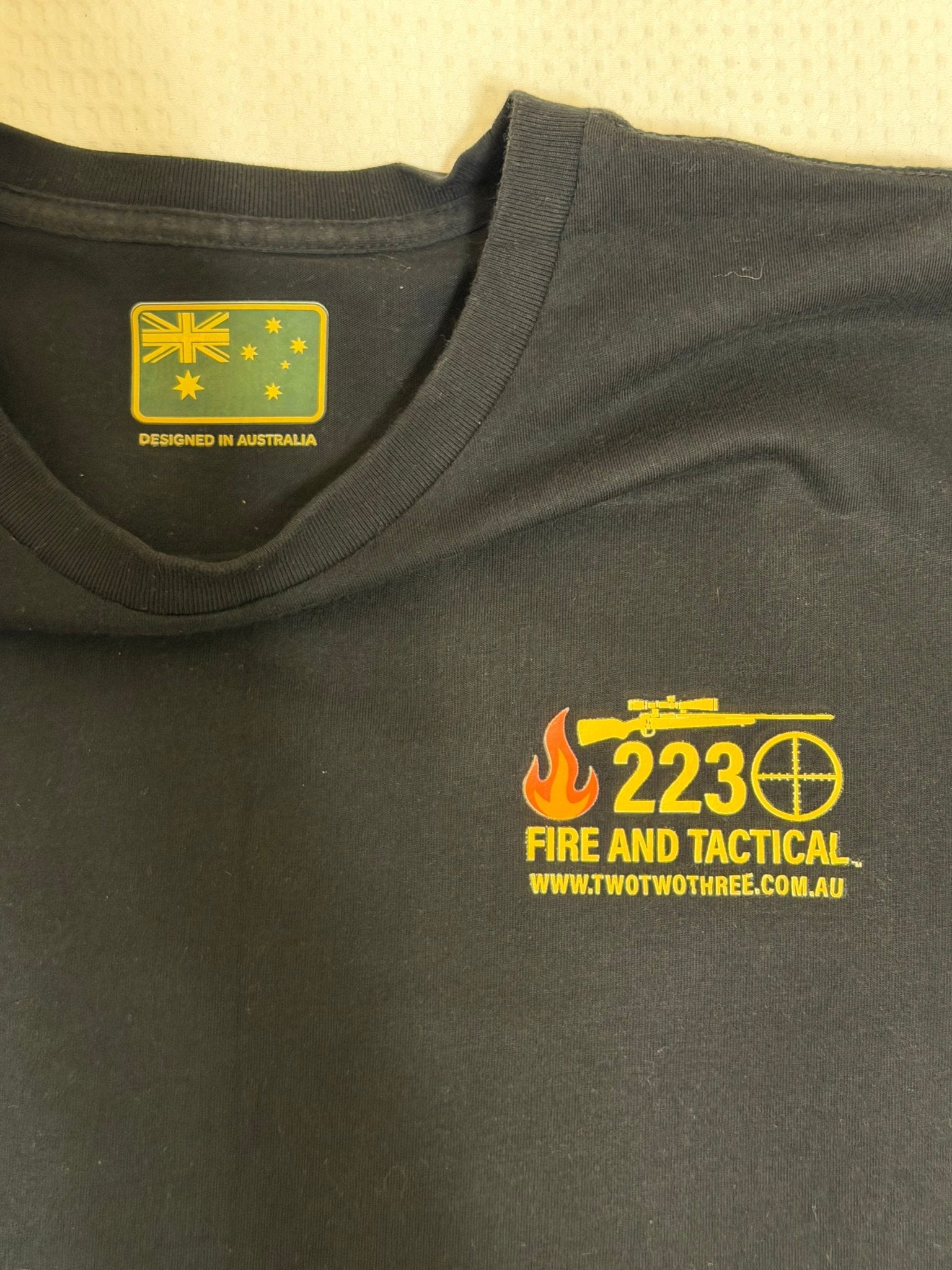 Australian - 223 Fire and Tactical T-Shirts - TWO TWO THREE