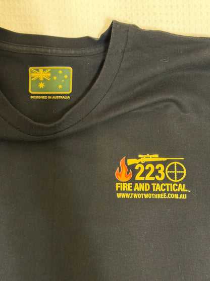 Australian - 223 Fire and Tactical T-Shirts - TWO TWO THREE