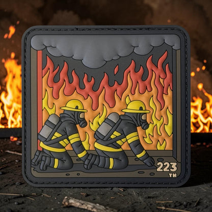 Two Two Three - Fire & Tactical - Firefighters Patch - TWO TWO THREE