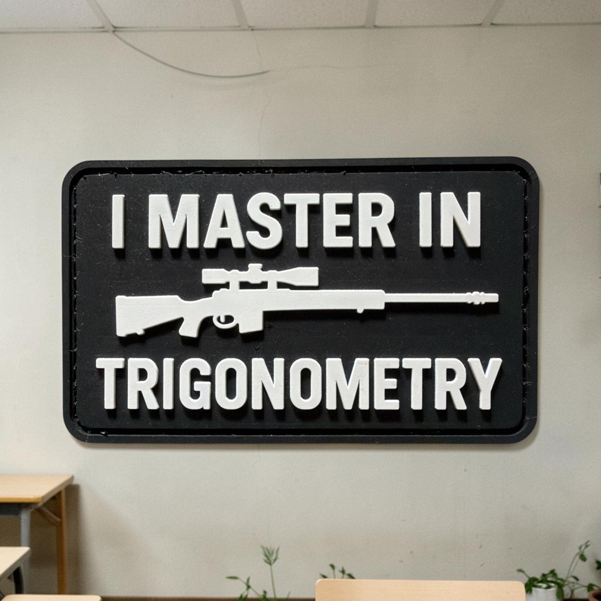 Two Two Three - Fire & Tactical - I Master in Trigonometry Patch - TWO TWO THREE