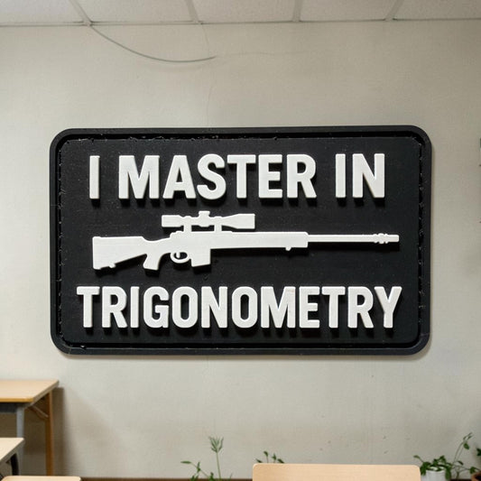 Two Two Three - Fire & Tactical - I Master in Trigonometry Patch - TWO TWO THREE