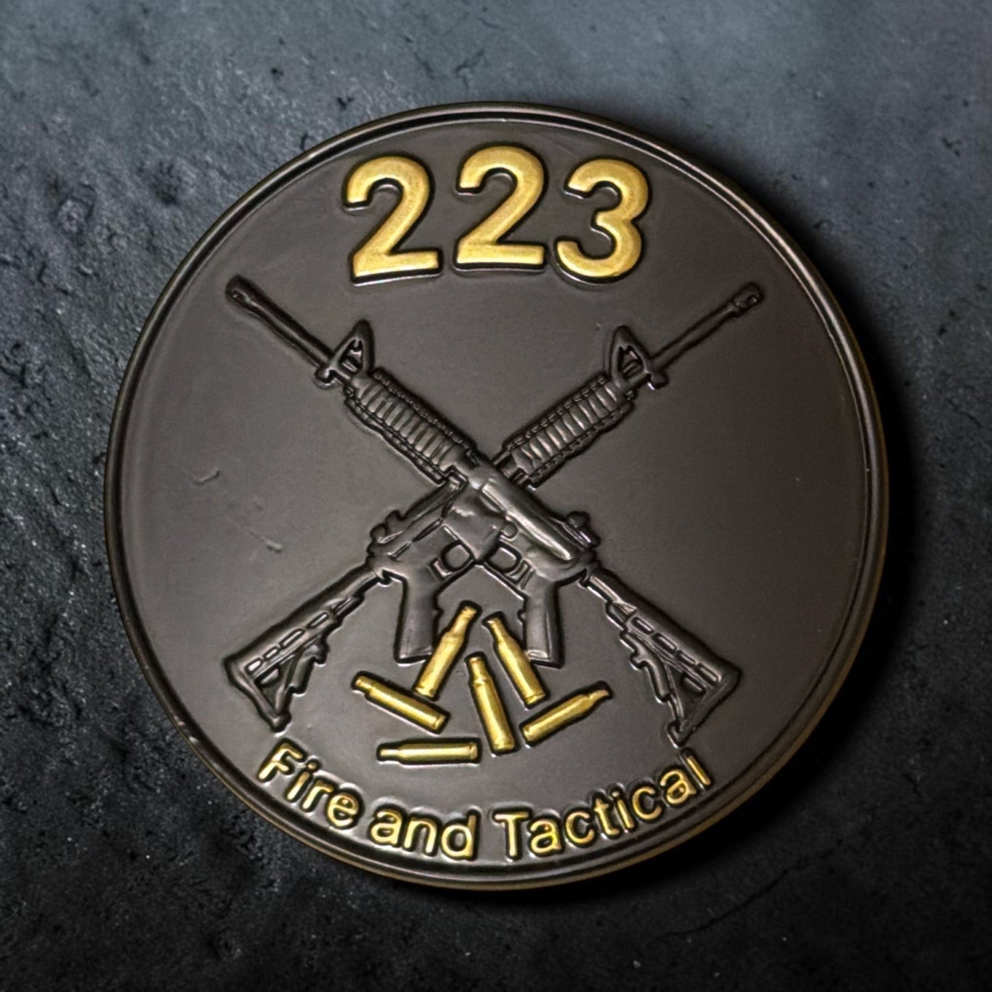 Two Two Three - Fire & Tactical - Round Belt Buckle - TWO TWO THREE