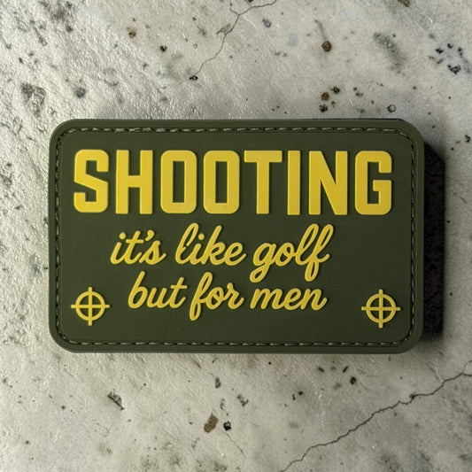 Two Two Three - Fire & Tactical - Shooting is like Golf Patch - TWO TWO THREE