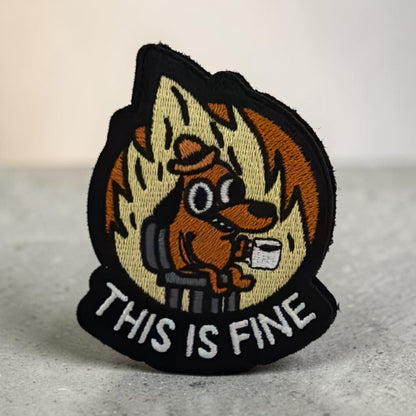 Two Two Three - Fire & Tactical - This Is Fine Patch - TWO TWO THREE
