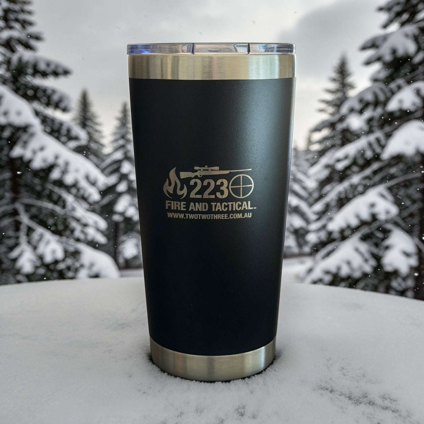 TwoTwoThree - Fire and Tactical - Travel Cup - TWO TWO THREE
